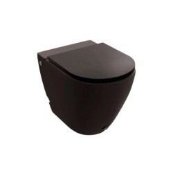 Inodoro compacto sin cisterna negro Enzo