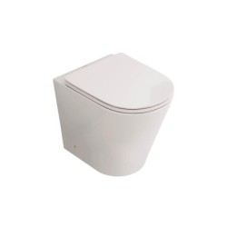 Inodoro compacto blanco mate Bolonia