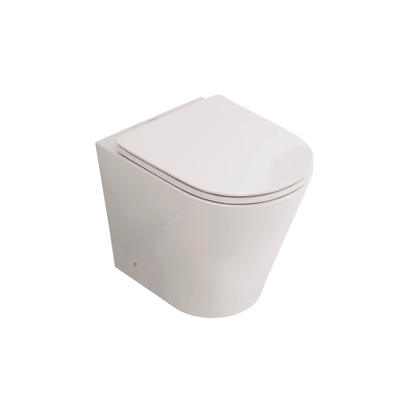 Inodoro compacto blanco mate Bolonia
