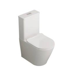 Inodoro blanco mate Bolonia