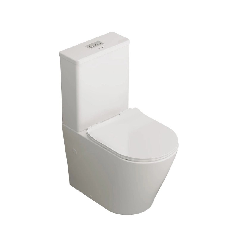 Inodoro blanco mate Bolonia