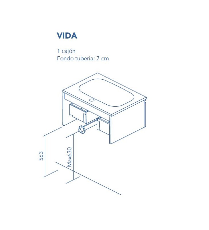 Mueble de baño Royo Vida