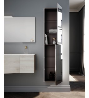 Columna con espejo para baño Royo Mirror