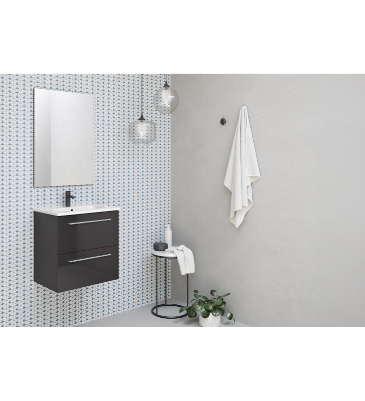 Conjunto completo mueble de baño fondo reducido 35 cm Royo Street