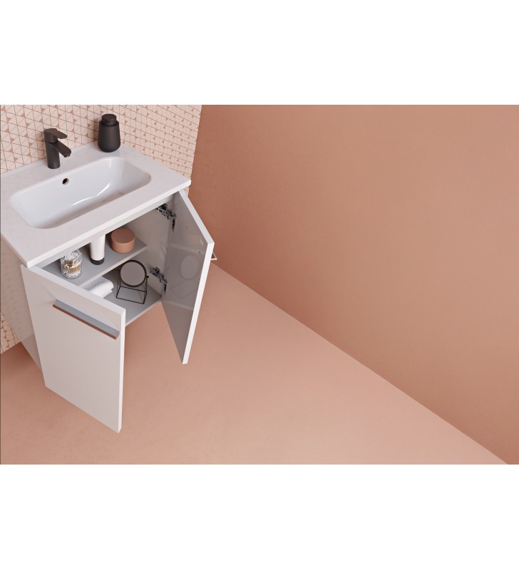 Conjunto completo mueble de baño fondo reducido 35 cm Royo Street