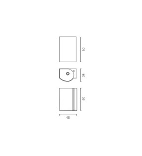 Conjunto completo mueble de baño fondo reducido 34 cm Royo Elegance