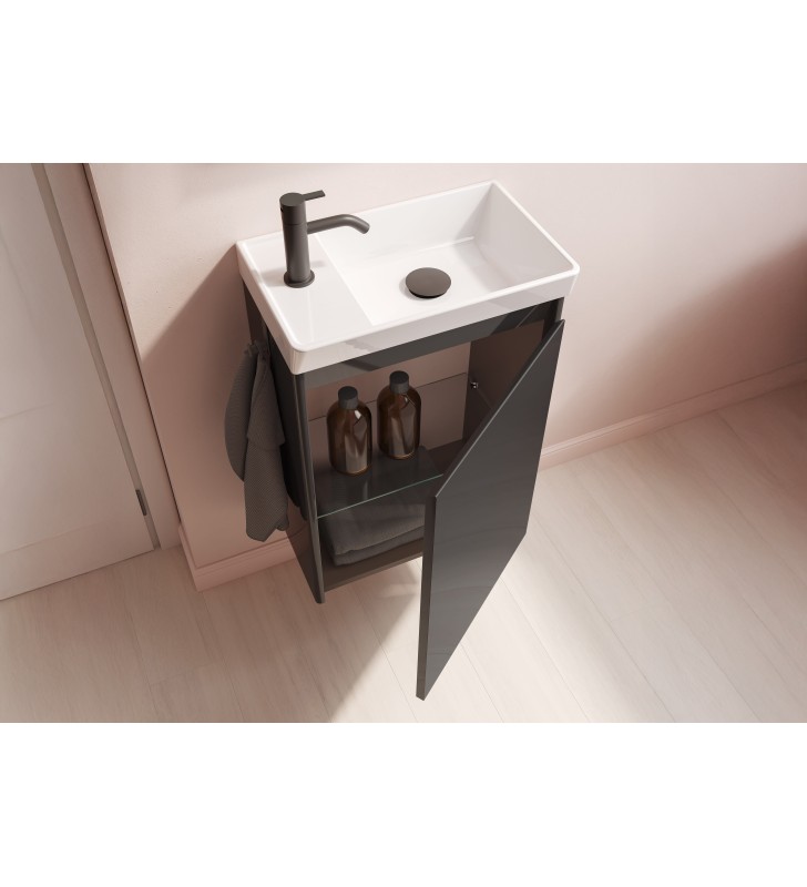 Conjunto completo mueble de baño fondo reducido 27,5 cm Royo Enjoy