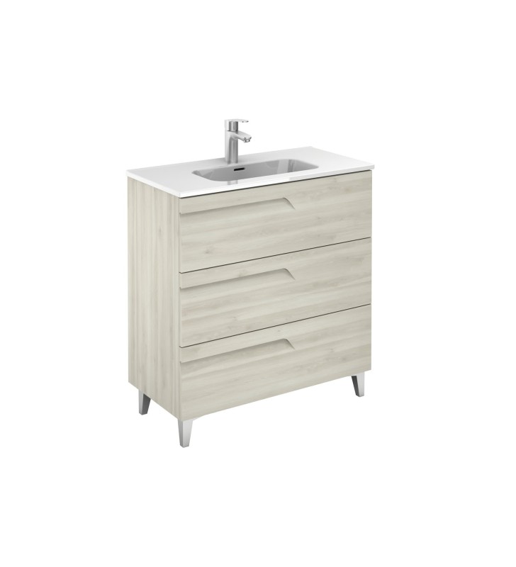 Conjunto mueble de baño fondo reducido 39 cm Royo Vitale