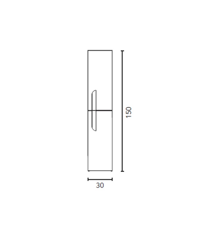 Columna de baño Royo Vitale