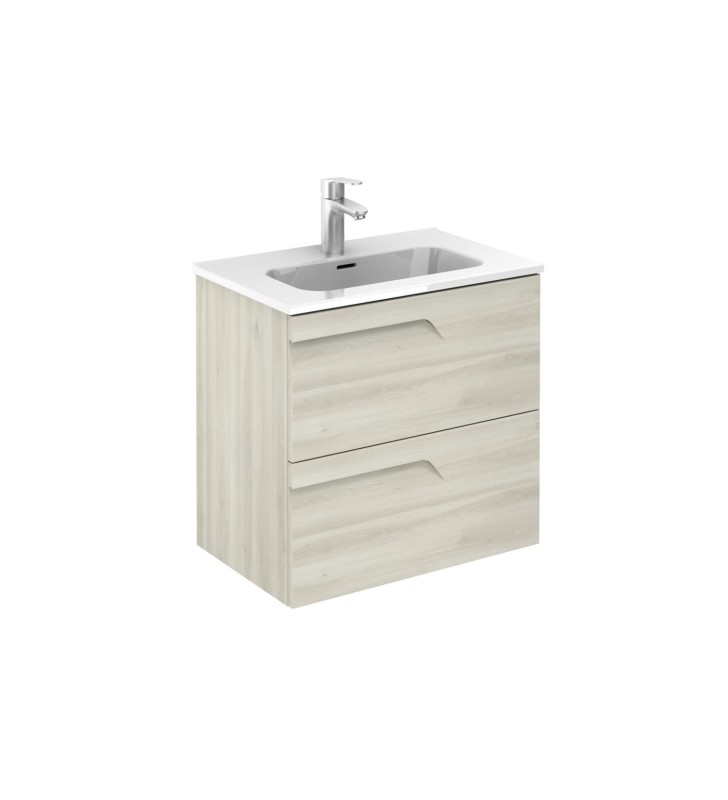 Conjunto mueble de baño fondo reducido 39 cm Royo Vitale