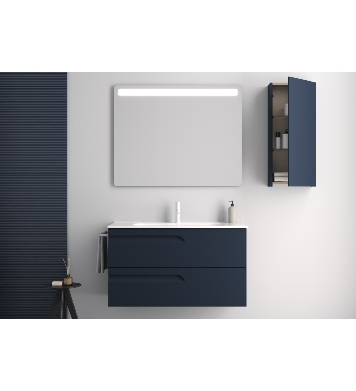 Conjunto mueble de baño fondo reducido 39 cm Royo Vitale