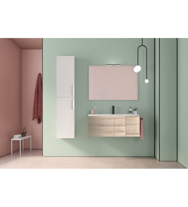 Conjunto mueble de baño Royo Wave
