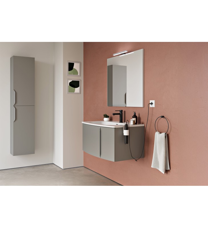 Conjunto mueble de baño Royo Wave