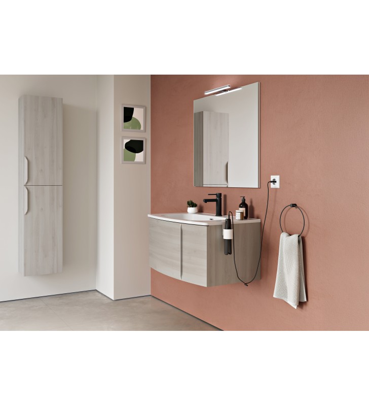 Conjunto mueble de baño Royo Wave