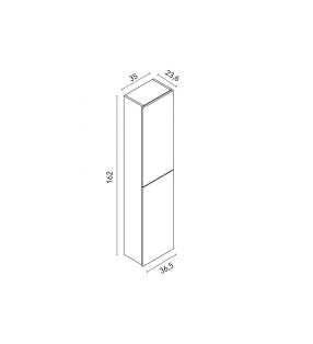 Columna de baño Royo Mio