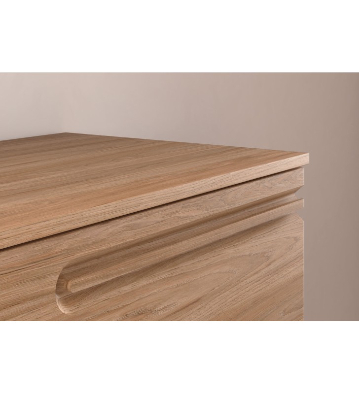Mueble de baño con encimera de madera Royo Econic