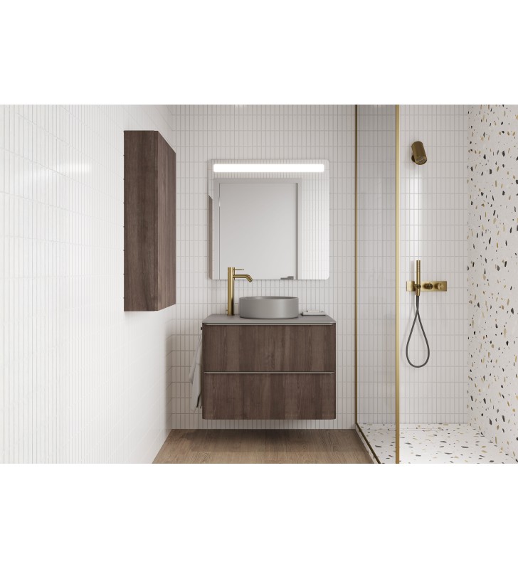 Mueble de baño con encimera arena de resina Royo Dai Top