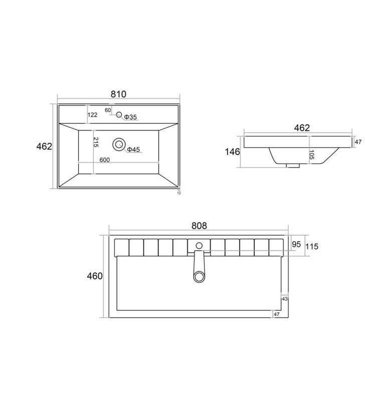 Conjunto mueble de baño Royo Vora