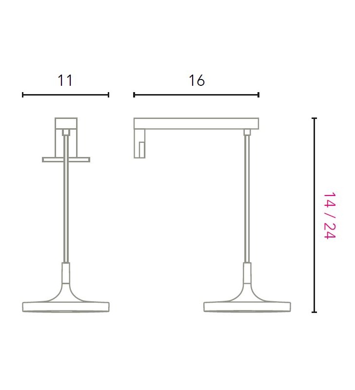 Aplique de luz LED Royo Sunna
